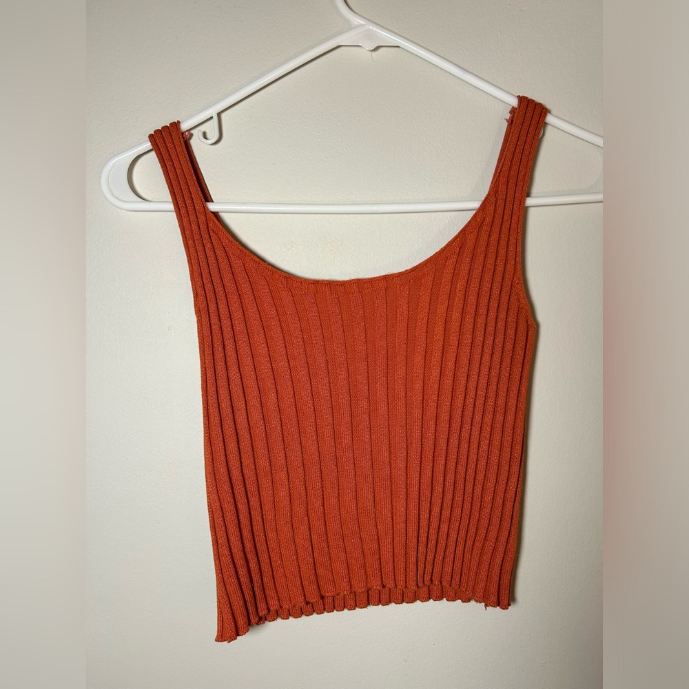 Ribbed tank top
